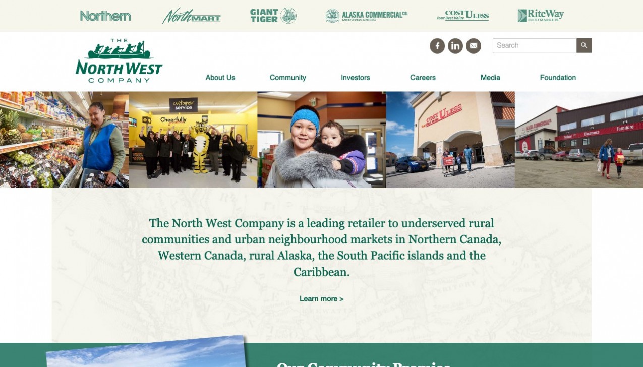 "North West Company" Project Main Screenshot