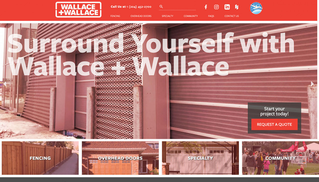 "Wallace Fences" Project Main Screenshot