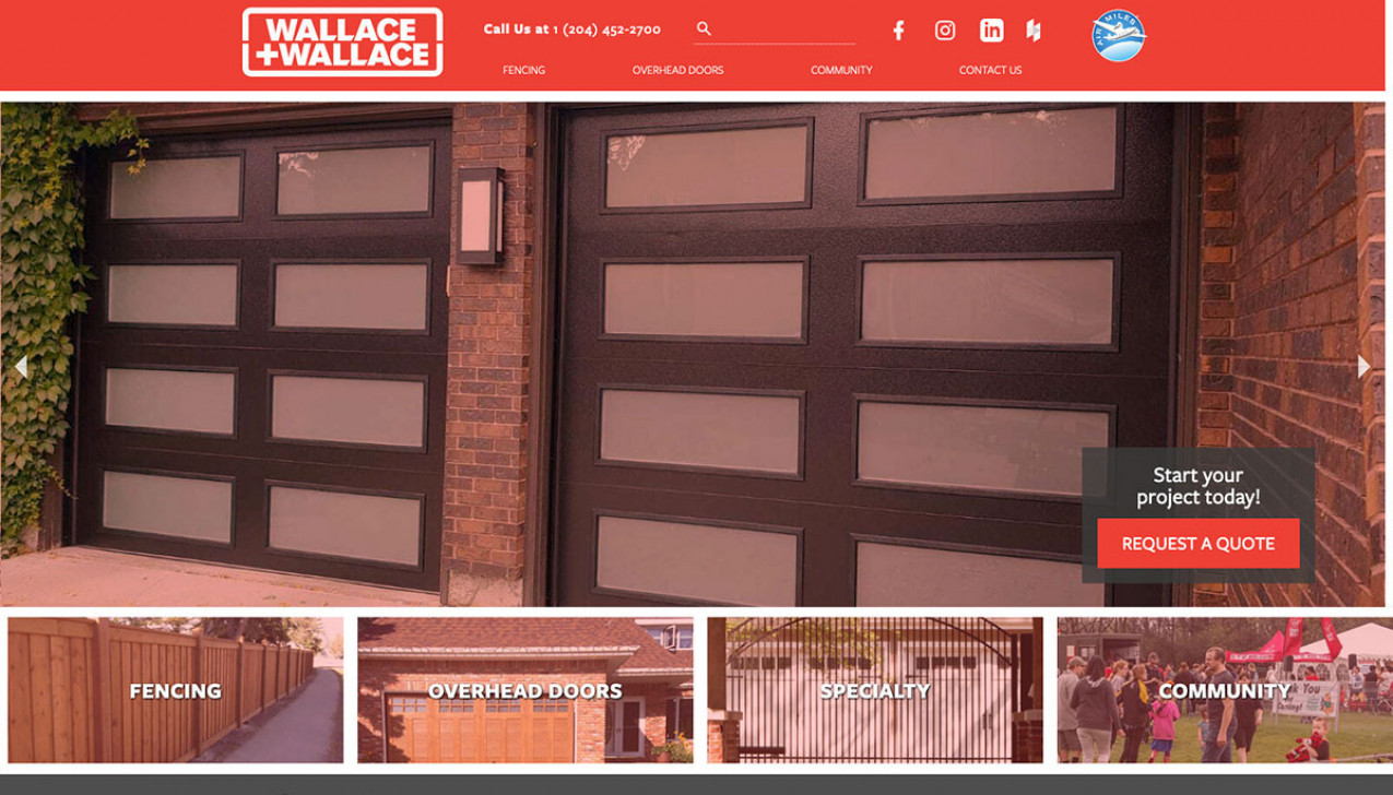 "Wallace Doors" Project Main Screenshot