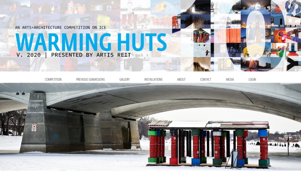 "Warming Huts an Art and Architecture Competition on Ice" Project Main Screenshot